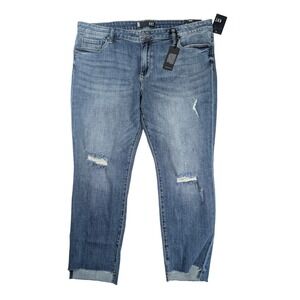 KUT from the Kloth Reese Ankle Straight Leg Denim Jeans‎ Women's 18P / 40x27 NWT